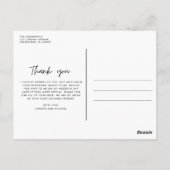 Bridesmaids Weddenschap Foto bedankt Briefkaart (Achterkant)