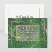 Bridesman-kaartje Briefkaart (Voorkant / Achterkant)