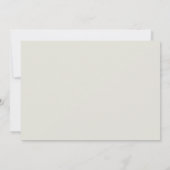 Bridesman-ontwerpkaart voor legant en sage kaart (Achterkant)