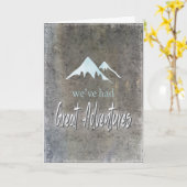 Bridesman over het grote avontuurvoorstel kaart (Gele Bloem)