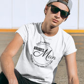 Bridesman Stippen Wedding T-shirt