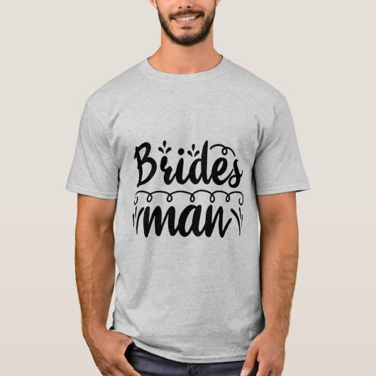 Bridesman T-shirt (Voorkant)
