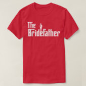 Bridevader Grote Vader van de Bride Mannen Papa Da T-shirt (Design voorkant)