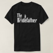 Bridevader Grote Vader van de Bride Mannen Papa Da T-shirt (Design voorkant)