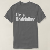 Bridevader Grote Vader van de Bride Mannen Papa Da T-shirt (Design voorkant)