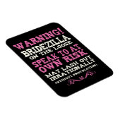 Bridezilla aan de rand magneet (Rechterzijde)