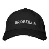 BRIDEZILLA Bride Borduurwerk pet (Voorkant)