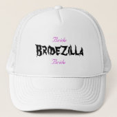 Bridezilla Bride Trucker Pet (Voorkant)