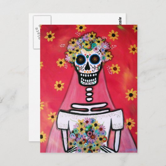 BRIDEZILLA BRIEFKAART (Voorkant / Achterkant)