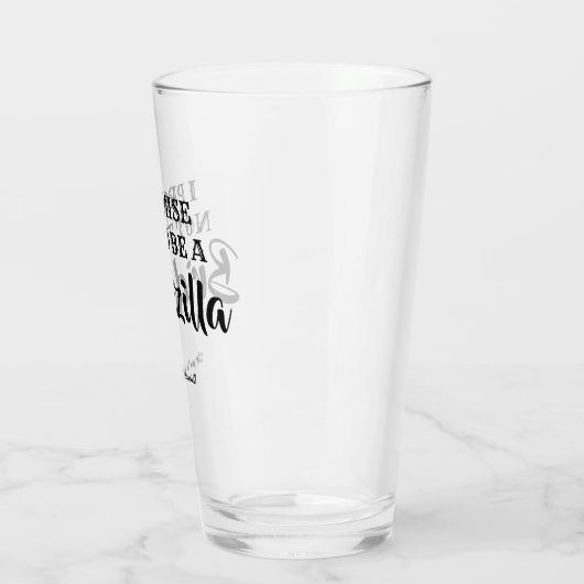 Bridezilla - Grappig bruidsmeisje voorstel Glas (Links)