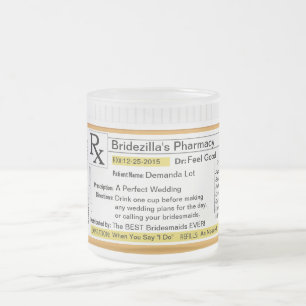 Bridezilla Mok met recept RX-koffie