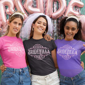 Bridezilla Vrijgezellenfeest Bachelorette Tri-Blend Shirt