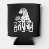  Bridezilla Wedding Bachelorette Blikjeskoeler (Voorkant)