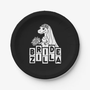 Bridezilla Wedding Bachelorette Papieren Bordje