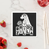  Bridezilla Wedding Bachelorette Servet (Insitu)