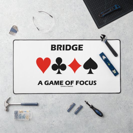 Bridge A Game Of Focus Duplicate Bridge Humor Bureaumat (Werkstation)
