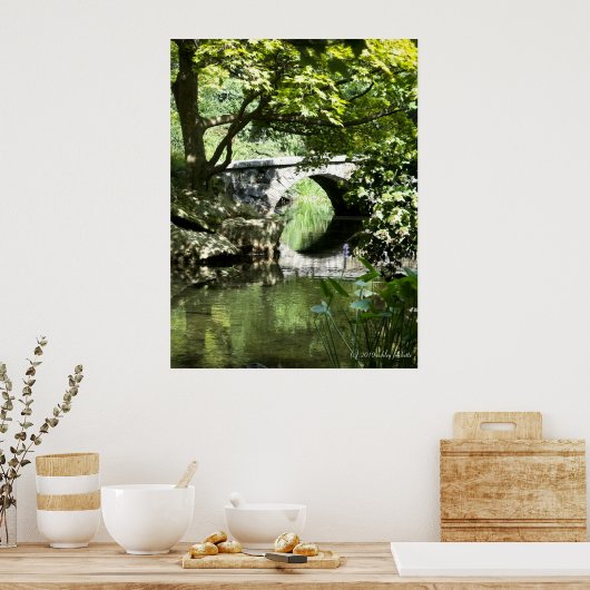 Bridge afdrukken poster (Keuken)