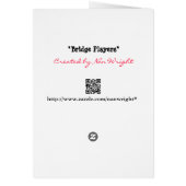 Bridge-afspeelkaart (Achterkant)