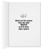 Bridge-afspeelkaart (Binnen (Rechts))