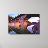 Bridge Arches Sunset Stretched Canvas afdrukken (Voorkant)