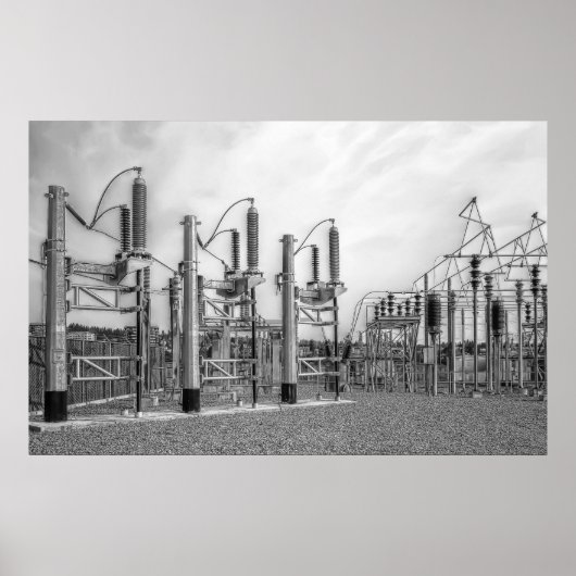 BRIDGE AVE SUBSTATION POSTER (Voorkant)