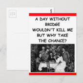 BRIDGE BRIEFKAART (Voorkant / Achterkant)