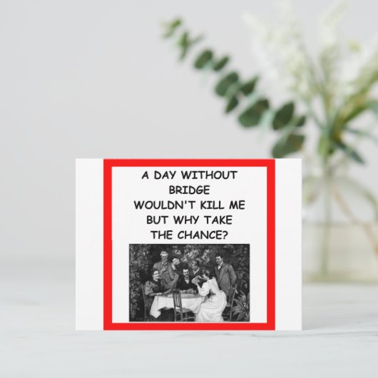 BRIDGE BRIEFKAART (Staand voorkant)