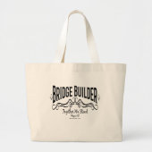 Bridge Builder Grote Tote Bag (Voorkant)