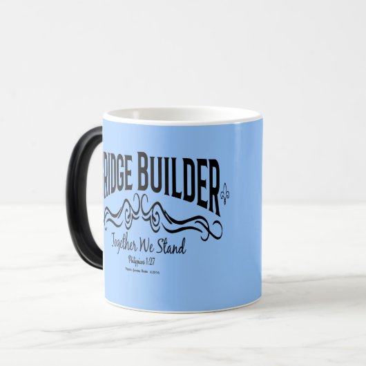 Bridge Builder Magische Mok (Voorkant links)