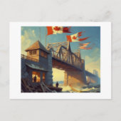 Bridge Canada, Verenigde Staten Briefkaart (Voorkant)