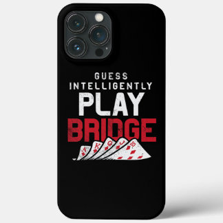 Bridge Card Game-ontwerp voor Bridge Lover Play Case-Mate iPhone Case