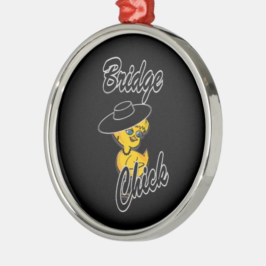 Bridge Chick #4 Metalen Ornament (Links)
