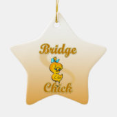 Bridge Chick Keramisch Ornament (Voorkant)