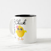 Bridge Chick Tweekleurige Koffiemok (Voorkant links)