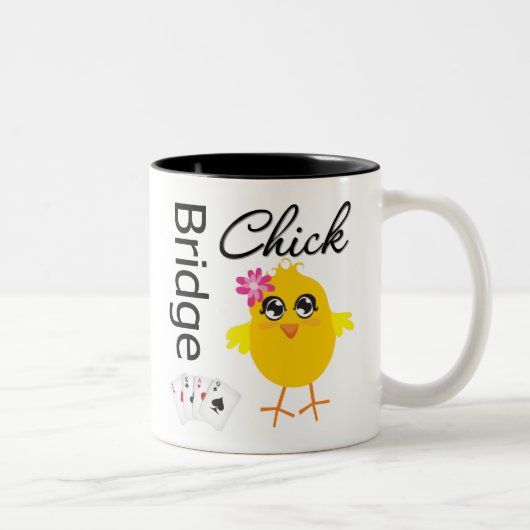 Bridge Chick Tweekleurige Koffiemok (Rechts)