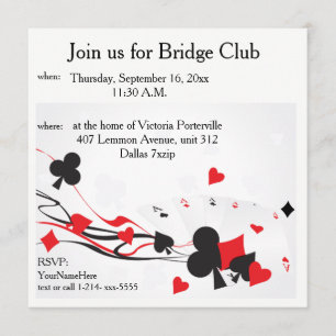 Bridge Club Kaart