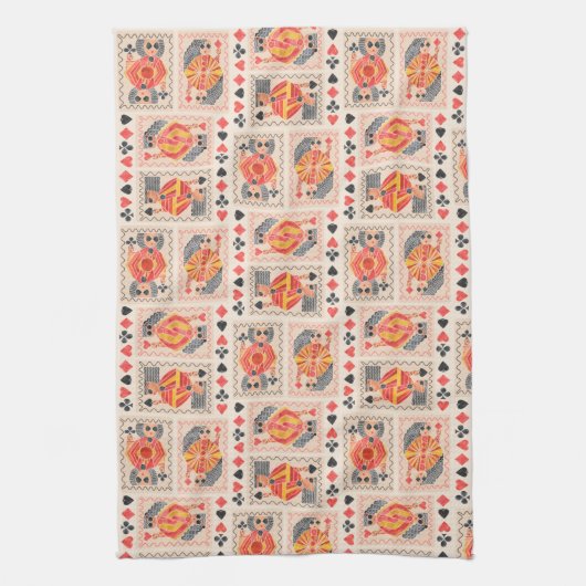 Bridge Club Kitchen Towel Theedoek (Verticaal)