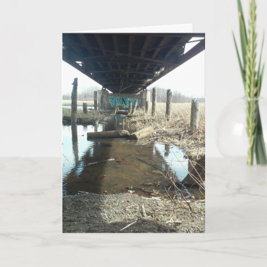 "Bridge Club" Wenskaart Beterschap Kaart (Voorkant)