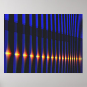 Bridge Cool Abstracte Fine Fractal Art Poster