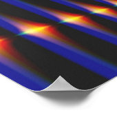 Bridge Cool Abstracte Fine Fractal Art Poster (Hoek)