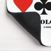 Bridge een psychologisch spel dupliceren muismat (Hoek)