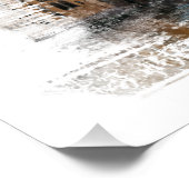 ** Bridge Firenze Florence Italië AP12 Italiaans Perfect Poster (Hoek)