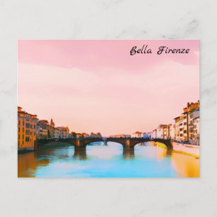 ** Bridge Firenze Florence Italië — Italiaanse AP1 Briefkaart