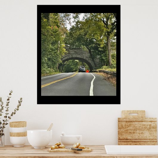 Bridge-foto Poster (Keuken)