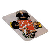 Bridge Game van Norman Rockwell Magneet (Rechterzijde)
