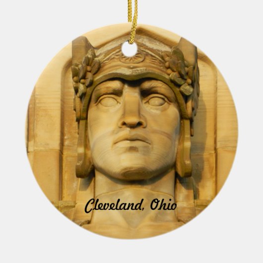  Bridge Guardian CLE Keramisch Ornament (Voorkant)