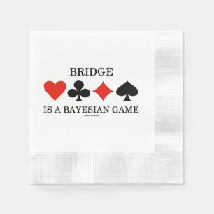 Bridge Is Een Bayesiaans Spel Vier Kaart Soorten Servet