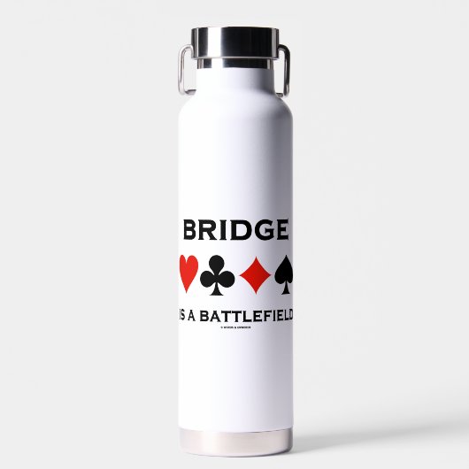 Bridge is een slagveld voor vier kaarteenheden waterfles (Voorkant)