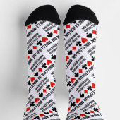 Bridge is een sociaal spelletje dat antisociale me sokken (Top)