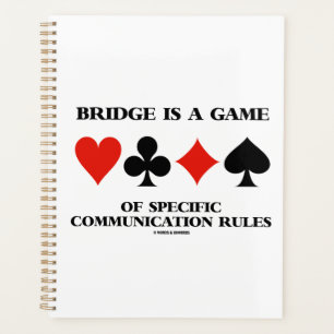 Bridge is een spel van specifieke communicatierege planner